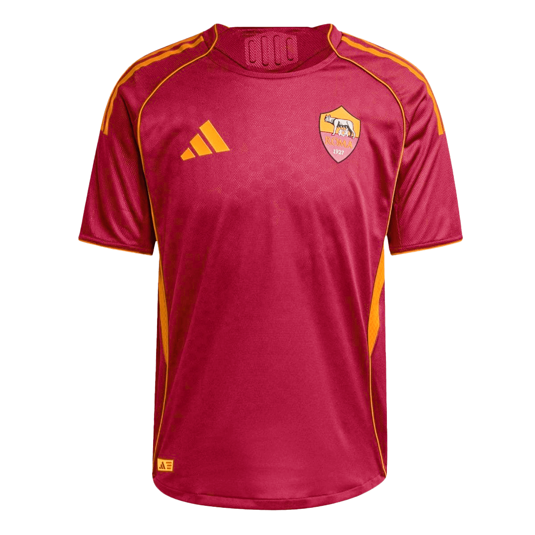 Męska Koszulka Domowa Roma Wersja Piłkarska 2025/26 - Slim Fit
