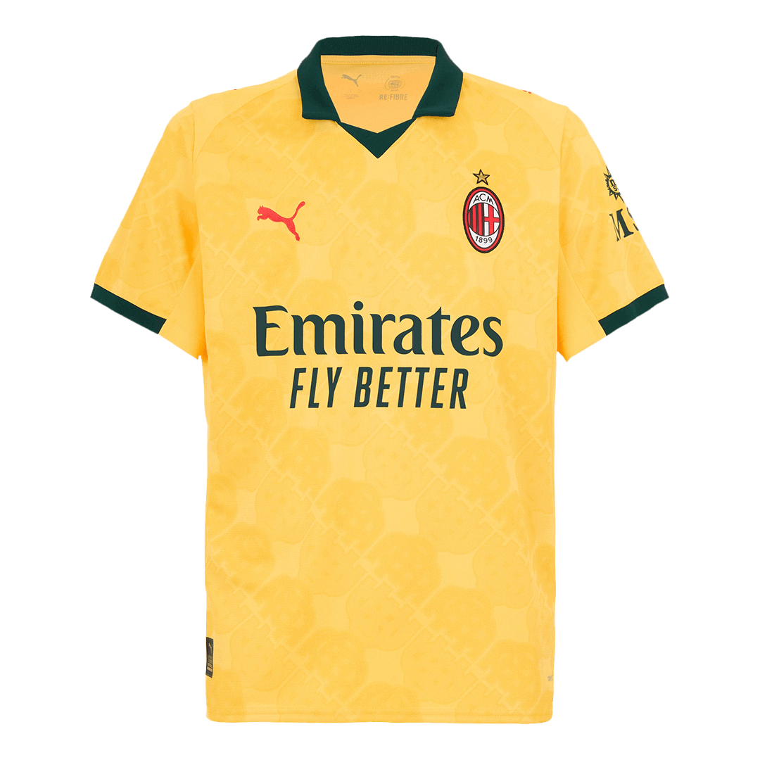 Męska Koszulka Trzecia Wyjazdowa AC Milan 2025/26