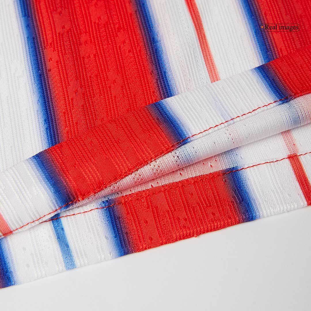 Męska koszulka piłkarska J.ALVAREZ #19 Atletico Madrid Home 2024/25 - Slim Fit - Topowe Koszulki Pilkarskie Sklep Internetowy