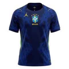 Męski Zestaw Wyjazdowa Brazil (Koszulka+Spodenki) World Cup 2026