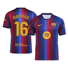 Męska koszulka Barcelony domowa RODRIGO #16 2026/27