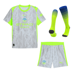Manchester City Auswärtstrikot (Trikot + Shorts + Stutzen) 2025/26