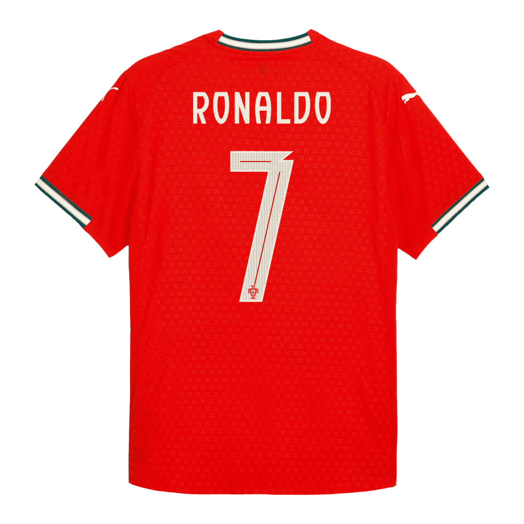 Męska Koszulka Domowa Portugalia RONALDO #7 Wersja Piłkarska 2025 - Topowe Koszulki Pilkarskie Sklep Internetowy