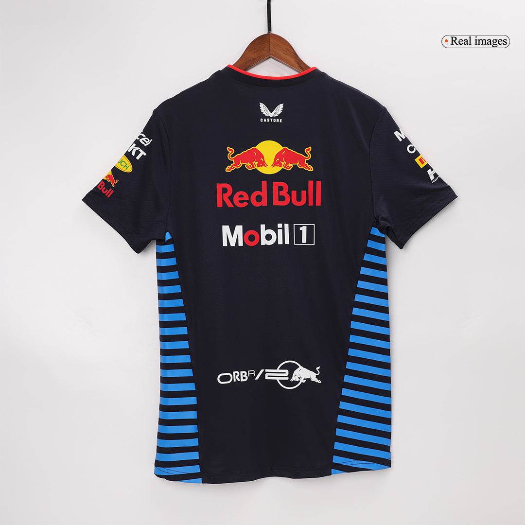 Męska Koszulka Red Bull F1 Racing Team Set Up 2024 - Wyprzedaż Sezonowa - Topowe Koszulki Pilkarskie Sklep Internetowy