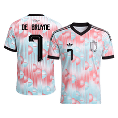 Męska koszulka Belgii wyjazdowa DE BRUYNE #7 - Mundial 2026
