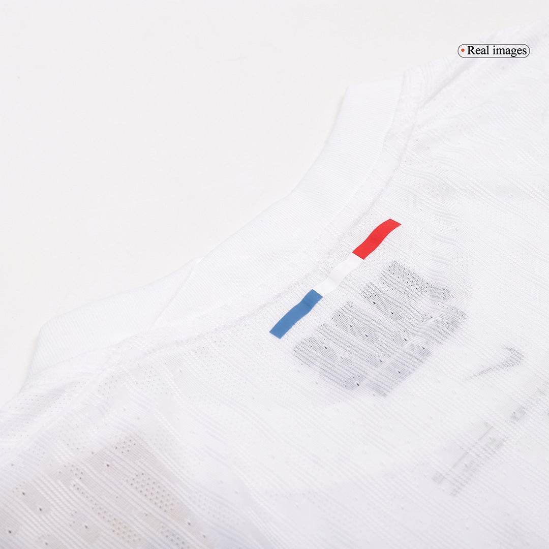 Męska wyjazdowa koszulka piłkarska PSG w wersji dla graczy 2024/25 - Slim Fit - Topowe Koszulki Pilkarskie Sklep Internetowy