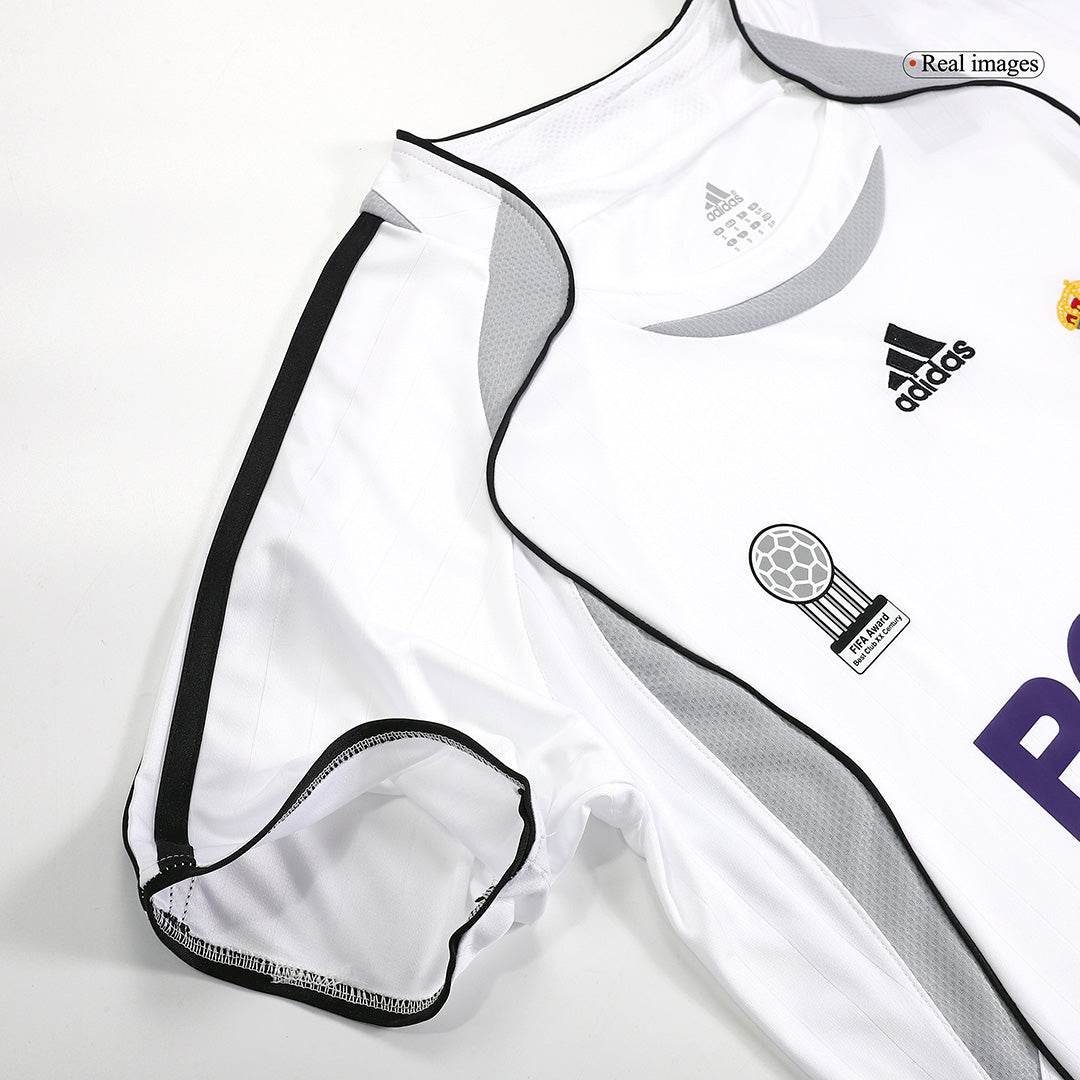 Męska Koszulka Retro Domowa Real Madrid RAUL #7 2006/07 - Topowe Koszulki Pilkarskie Sklep Internetowy