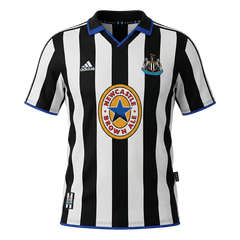 Męska Koszulka Retro Domowa Newcastle United 1999/00