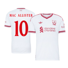 Męska koszulka Liverpoolu wyjazdowa MAC ALLISTER #10 wersja zawodnicza 2026/27 - UCL