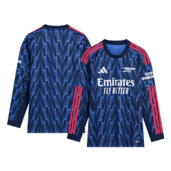 Męska Koszulka Wyjazdowa Arsenal 2025/26 z Długim Rękawem - Topowe Koszulki Pilkarskie Sklep Internetowy