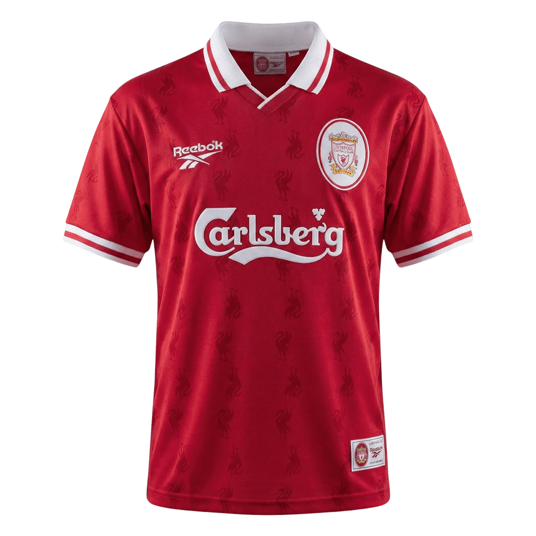 Męska Koszulka Retro Domowa Liverpool 1996/97