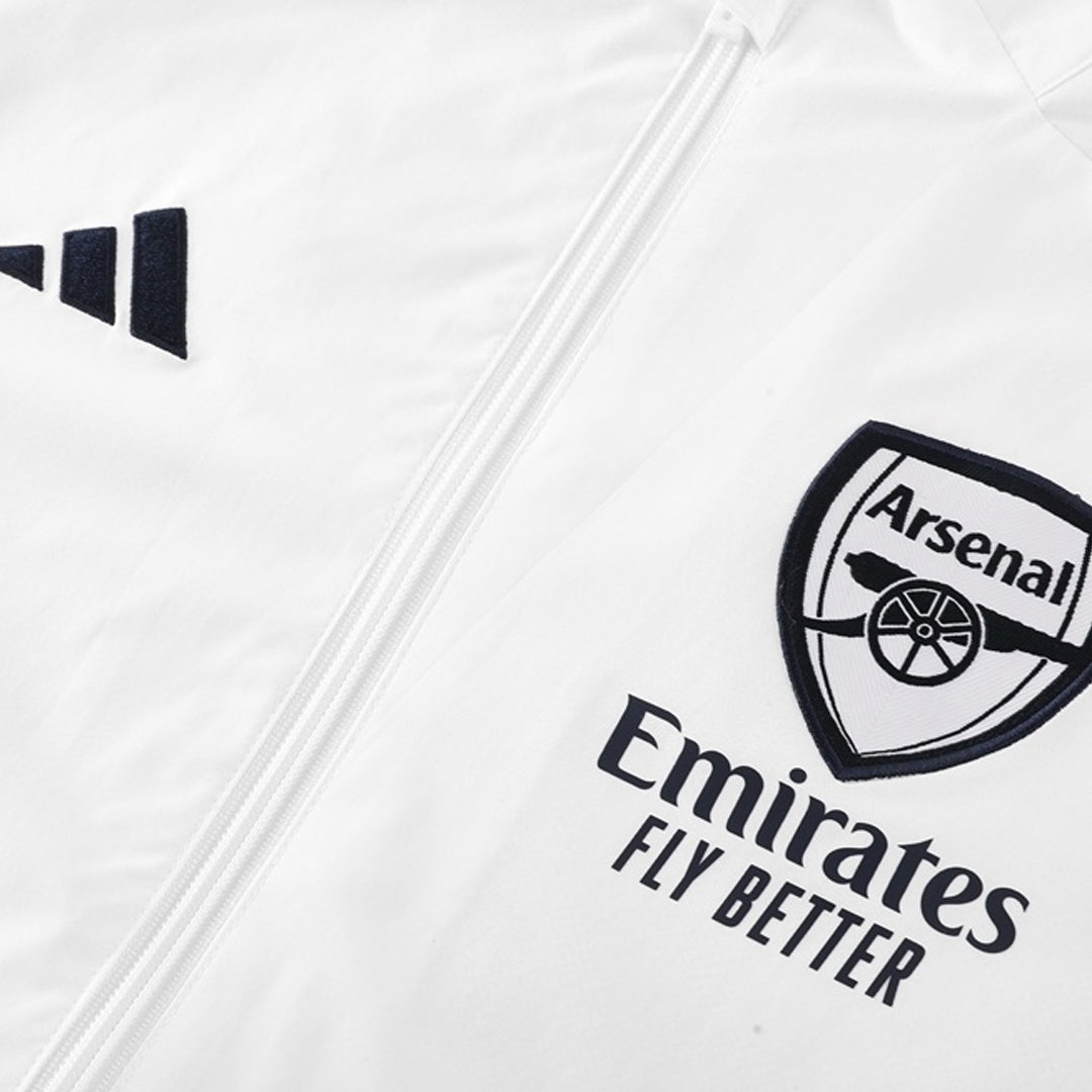 Męska Arsenal Kurtka Wiatrówka 2025/26 - Biały