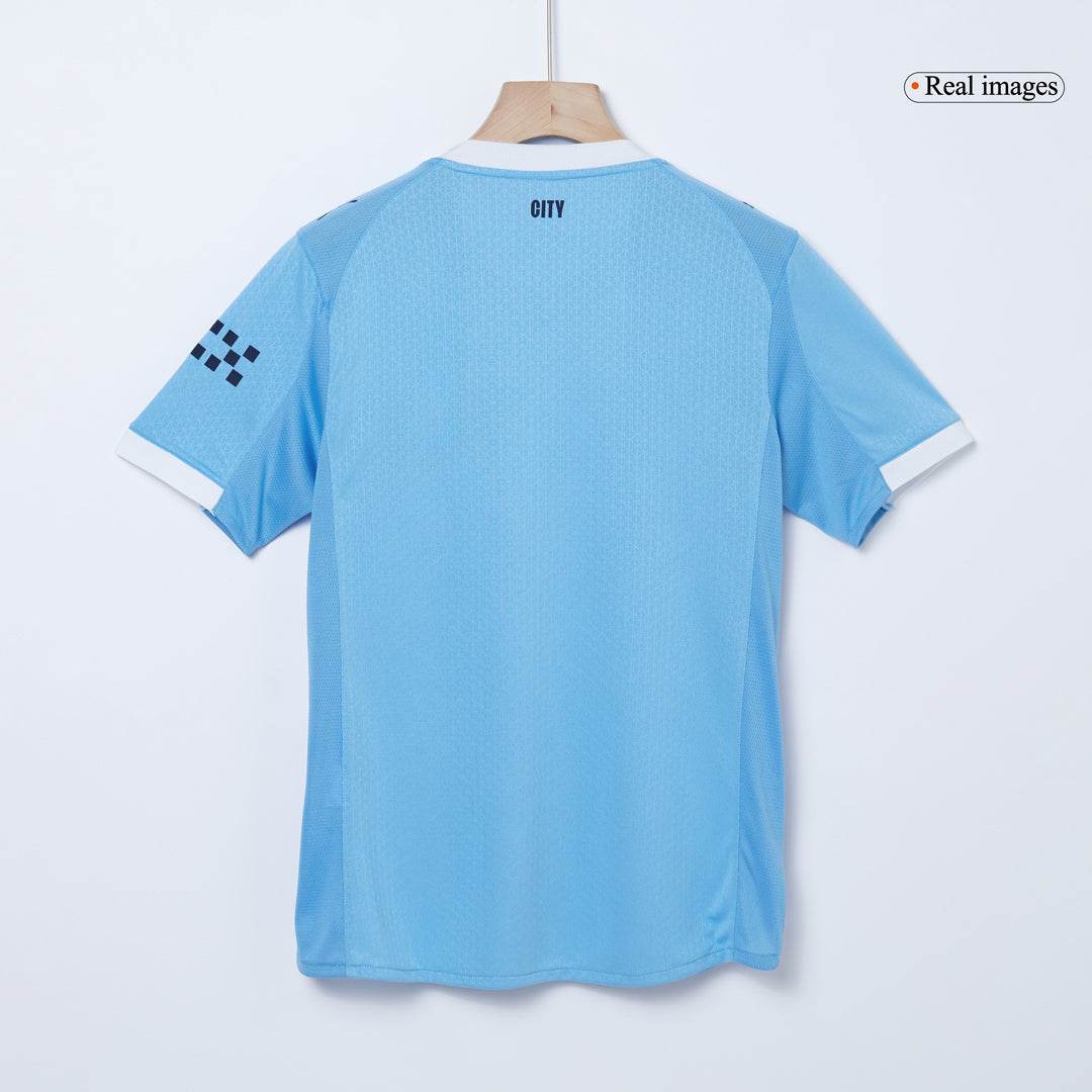 Męska Koszulka Domowa Manchester City RODRIGO #16 Wersja Piłkarska 2025/26 - Club World Cup - Slim Fit - Topowe Koszulki Pilkarskie Sklep Internetowy