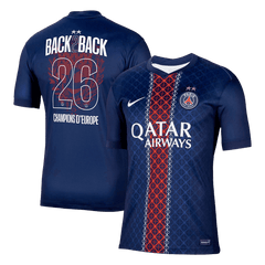 Męska koszulka PSG domowa Champions of Europe #26 2025/26 [PREMIUM]