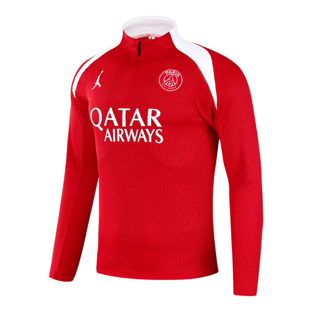 Męski Zestaw Treningowy PSG (Kurtka+Spodnie) 2025/26 Czerwony