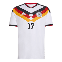 Męska koszulka Niemiec domowa WIRTZ #17 – Mundial 2026