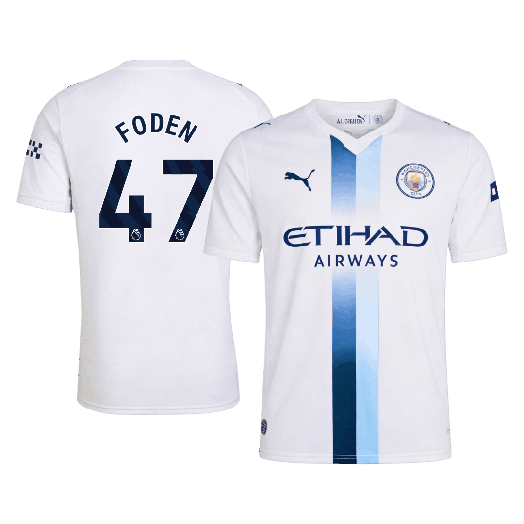 Męska koszulka Manchesteru City trzecia FODEN #47 2026/27