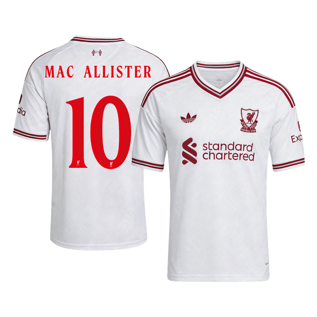 Męska koszulka Liverpoolu wyjazdowa MAC ALLISTER #10 2026/27 - UCL