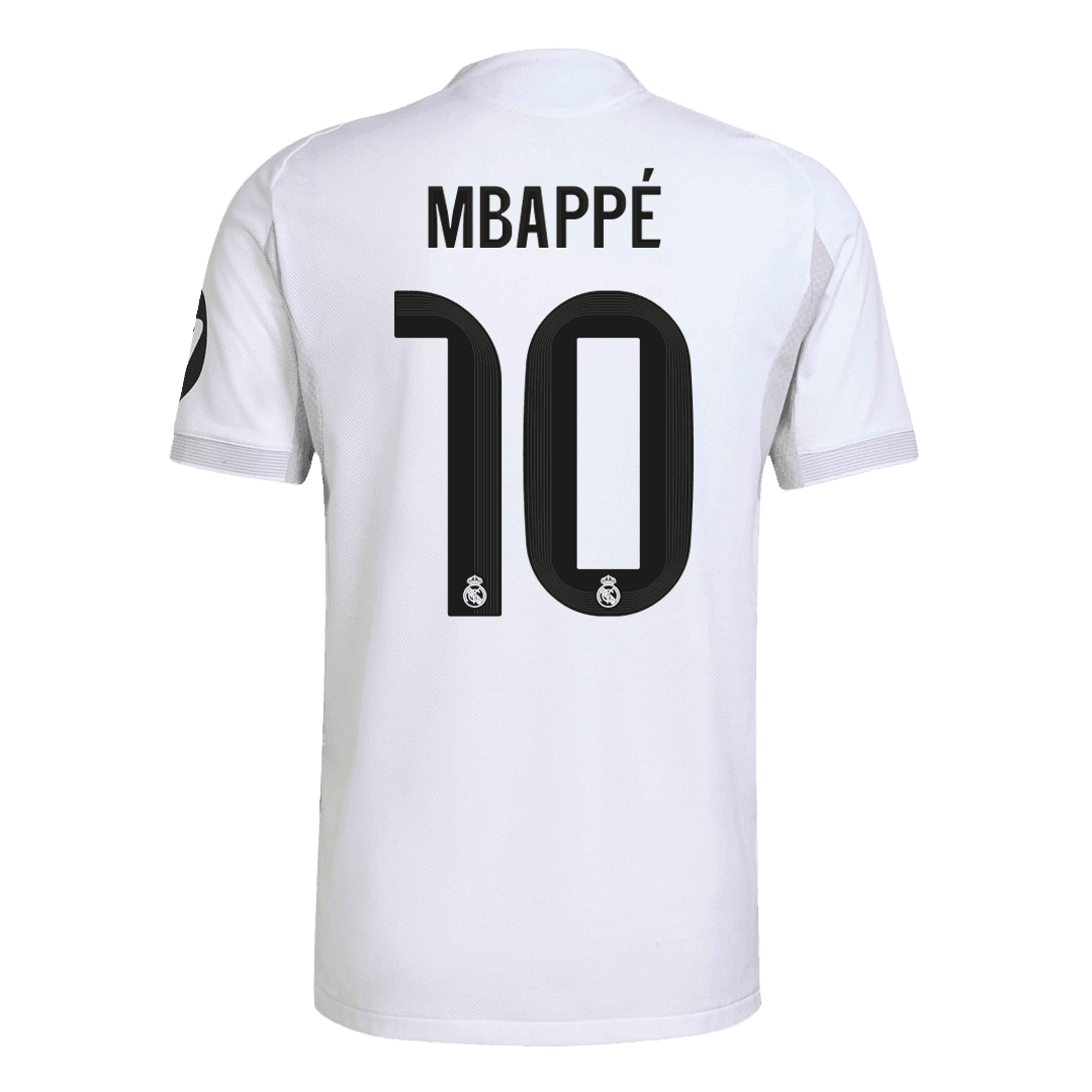 Męska Koszulka Domowa Real Madryt MBAPPÉ #10 Wersja Piłkarska 2025/26 - Slim Fit - Topowe Koszulki Pilkarskie Sklep Internetowy