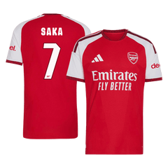 Męska koszulka Arsenalu domowa SAKA #7 wersja zawodnicza 2026/27 - UCL