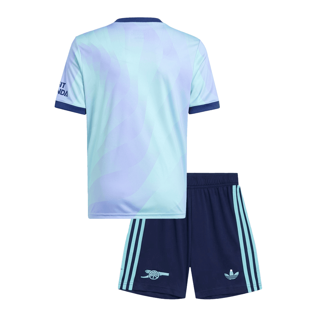 Dziecięcy Trzeci Strój Wyjazdowy Arsenal 2024/25 (Koszulka + Spodenki) - Topowe Koszulki Pilkarskie Sklep Internetowy