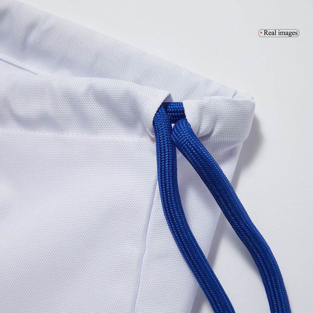 Worek sportowy Real Madrid Biały - Wyprzedaż Sezonowa - Topowe Koszulki Pilkarskie Sklep Internetowy