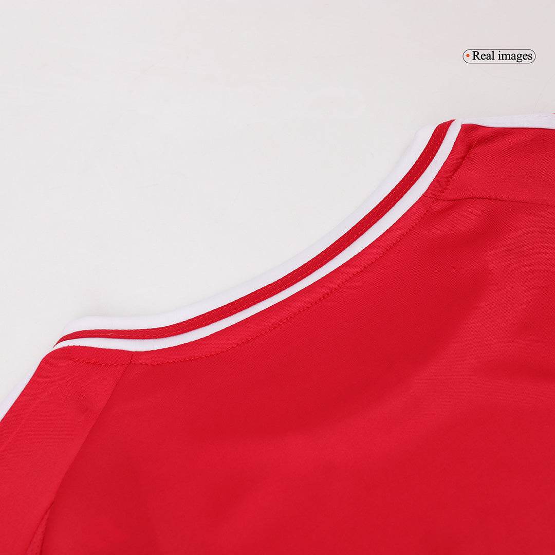 Męska Koszulka piłkarska Manchester United Home z długim rękawemWysokiej jakości koszulka piłkarska 2024/25 - Topowe Koszulki Pilkarskie Sklep Internetowy