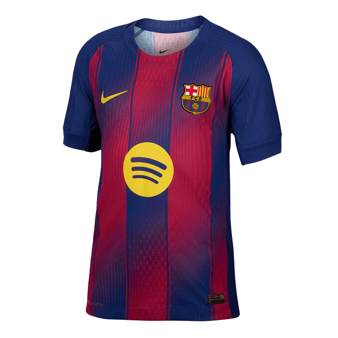 Męska Koszulka Domowa Barcelona LAMINE YAMAL #10 Wersja Piłkarska Kopa Trophy Edition 2025/26 - Slim Fit - Topowe Koszulki Pilkarskie Sklep Internetowy