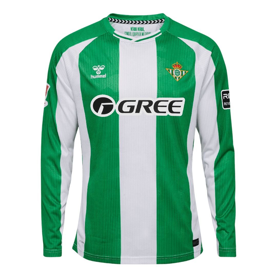 Koszulka z długim rękawem Realu Betis domowa 2025/26