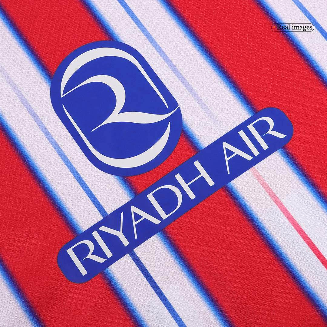 Dziecięcy zestaw koszulek piłkarskich Atletico Madryt (koszulka+spodenki+skarpety) 2024/25 - Topowe Koszulki Pilkarskie Sklep Internetowy