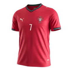 Męska koszulka Portugalii domowa RONALDO #7 – Mundial 2026 [PREMIUM]