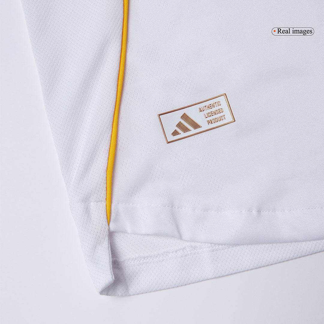 Męska Koszulka Domowa Real Madryt MBAPPÉ #10 Wersja Piłkarska 2025/26 - Slim Fit - Topowe Koszulki Pilkarskie Sklep Internetowy