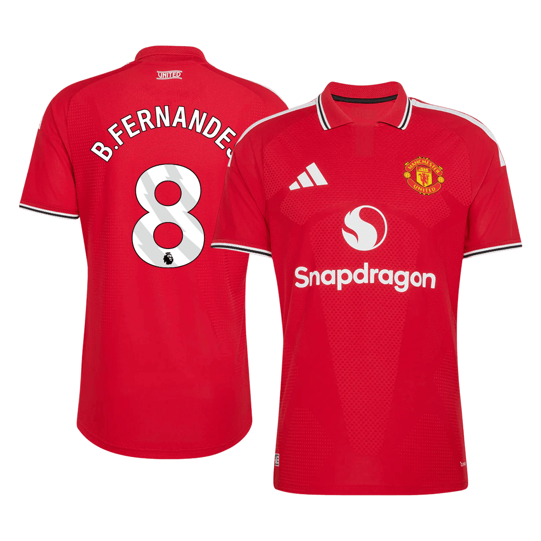 Męska domowa koszulka Manchesteru United 2026/27 – B. FERNANDES #8 (wersja zawodnicza)