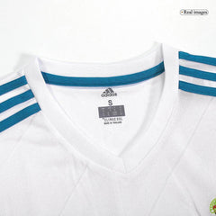 Męska Koszulka Retro Domowa Real Madrid 2017/18 - Topowe Koszulki Pilkarskie Sklep Internetowy