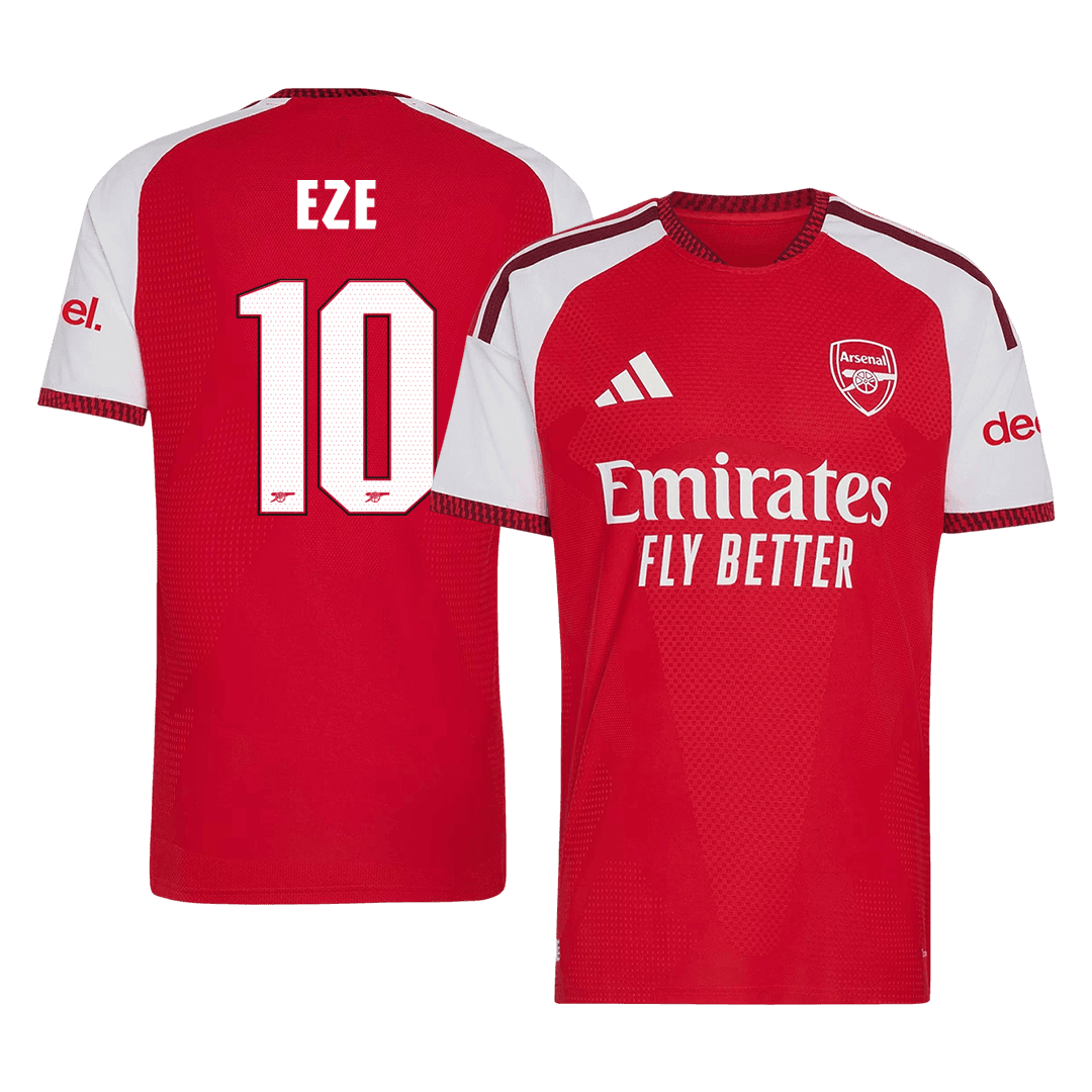 Męska koszulka Arsenalu domowa EZE #10 wersja zawodnicza 2026/27 - UCL