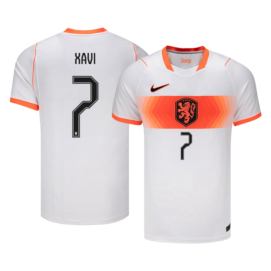 Męska koszulka Holandii wyjazdowa XAVI #7 - Mundial 2026