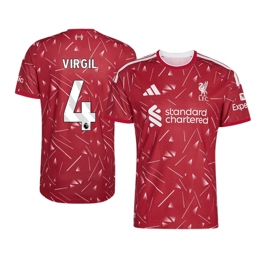 Męska koszulka Liverpoolu domowa VIRGIL #4 wersja zawodnicza 2026/27