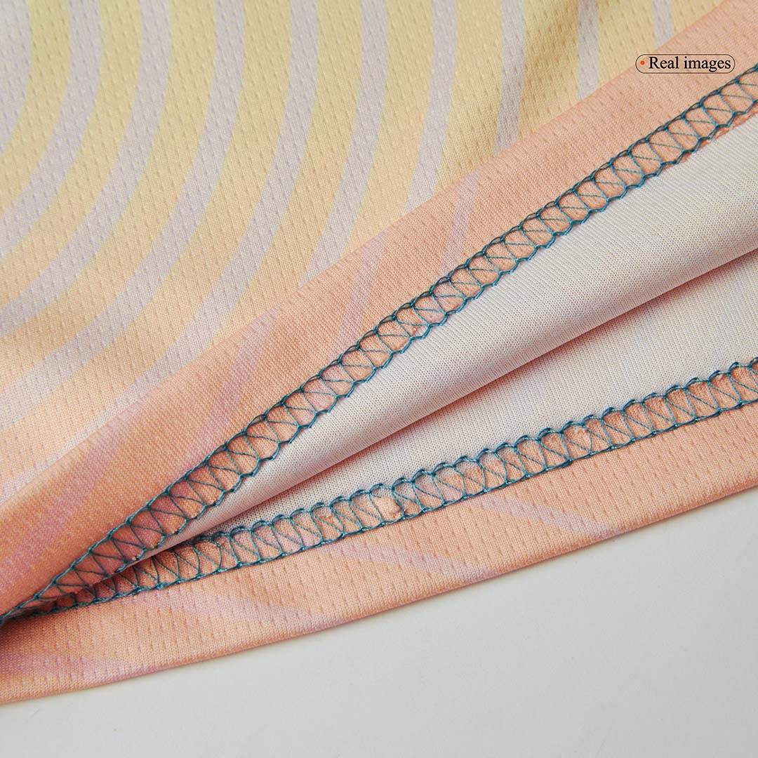 Wysokiej jakości komplet koszulek piłkarskich Manchester City Fourth Away (koszulka + spodenki) 2024/25 dla dzieci - Topowe Koszulki Pilkarskie Sklep Internetowy