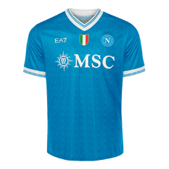 Męska Koszulka Domowa Napoli LUKAKU #9 2025/26 - Topowe Koszulki Pilkarskie Sklep Internetowy
