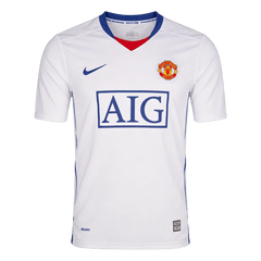 Męska Koszulka Retro Wyjazdowa Manchester United 2008/09