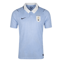 Męska Koszulka Domowa Uruguay Wersja Piłkarska World Cup 2026 - Slim Fit