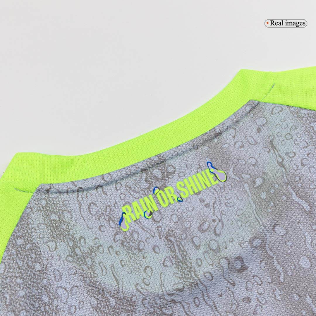 Męski Zestaw Trzecia Wyjazdowa Manchester City (Koszulka+Spodenki) 2025/26 - Topowe Koszulki Pilkarskie Sklep Internetowy