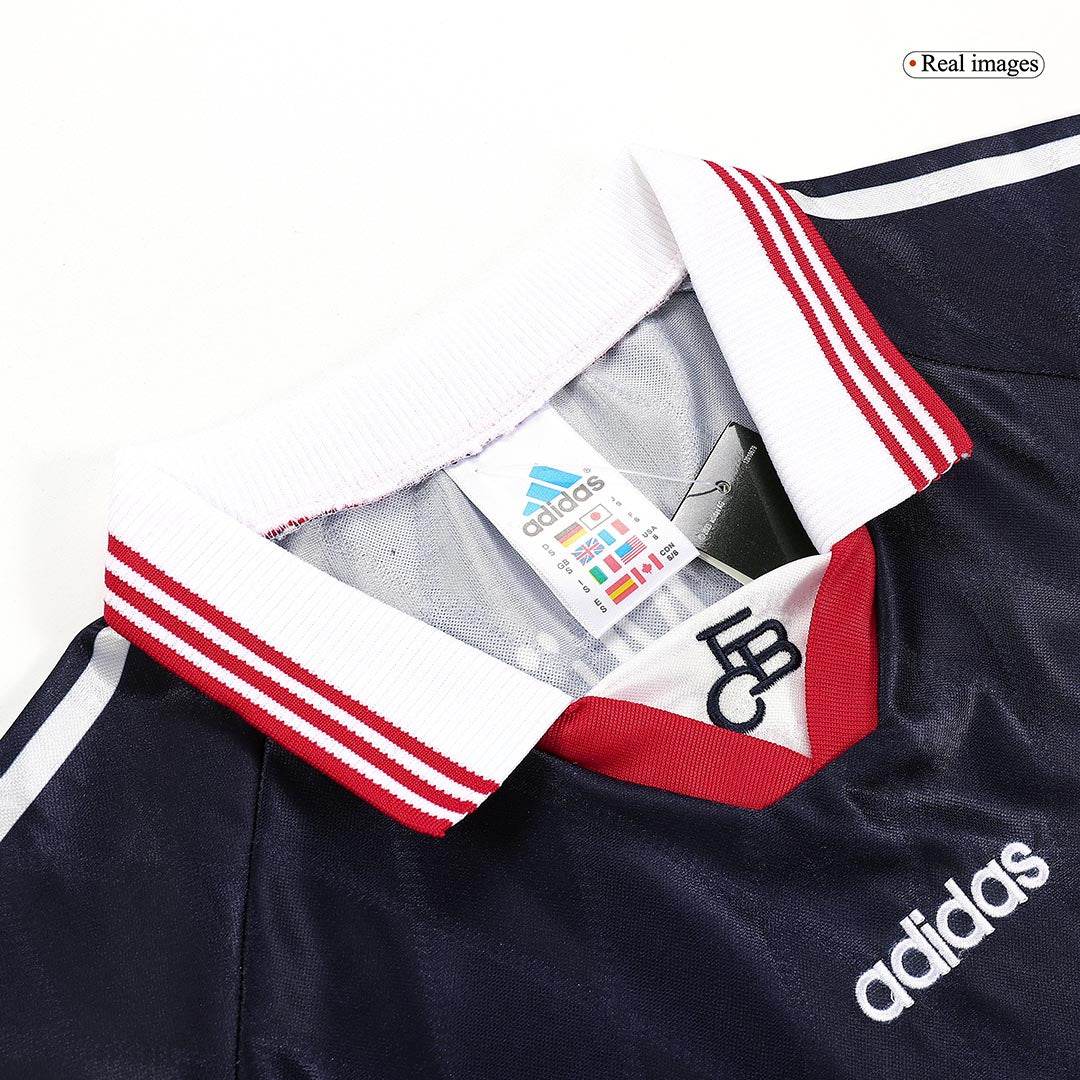 Męska Koszulka Retro Domowa Bayern Munich 1997/99 - Topowe Koszulki Pilkarskie Sklep Internetowy