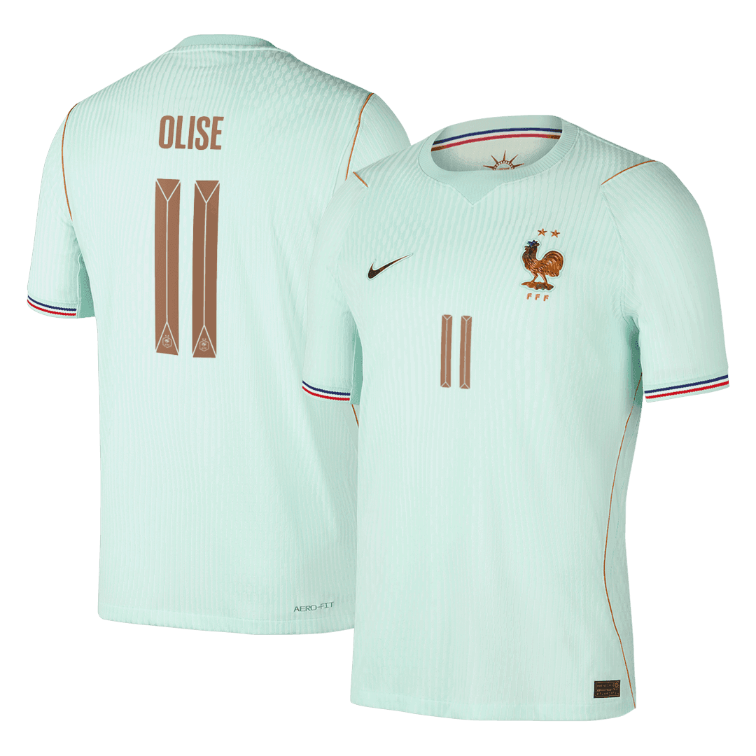 Męska koszulka France wyjazdowa OLISE #11 wersja zawodnicza - Mundial 2026