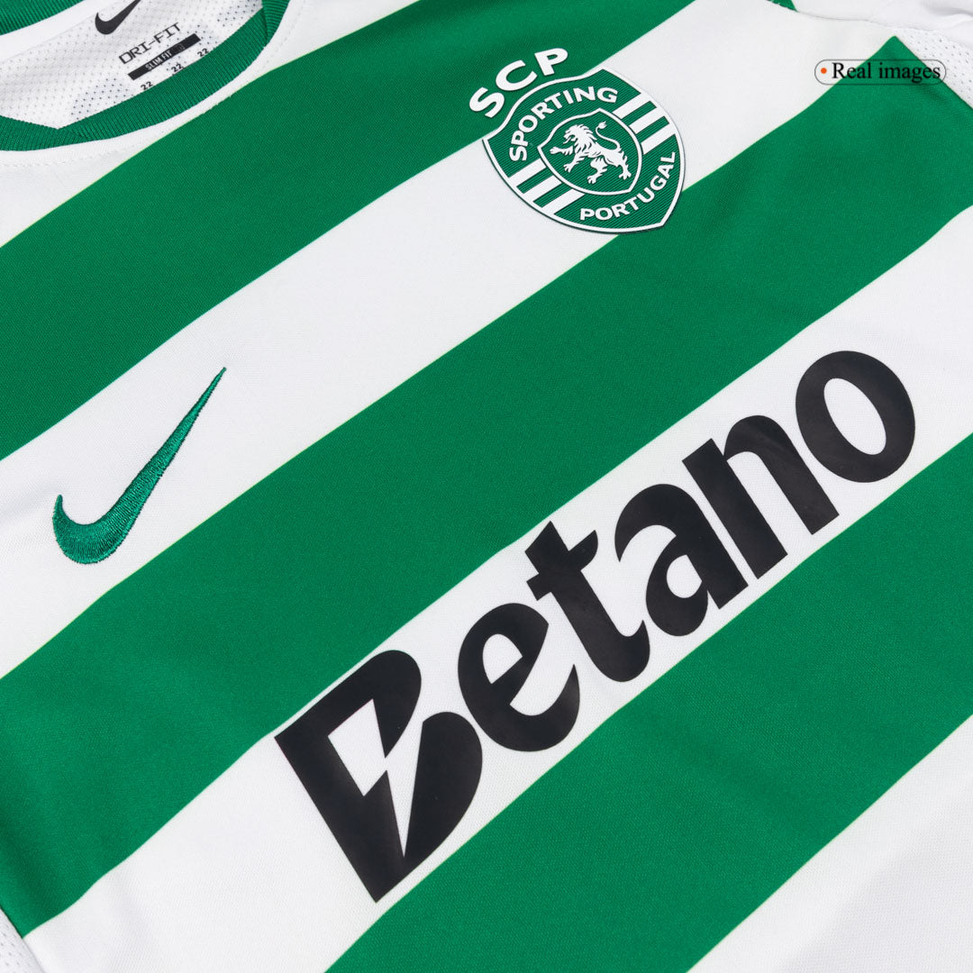 Dziecięcy Zestaw Domowa Sporting CP (Koszulka+Spodenki) 2025/26