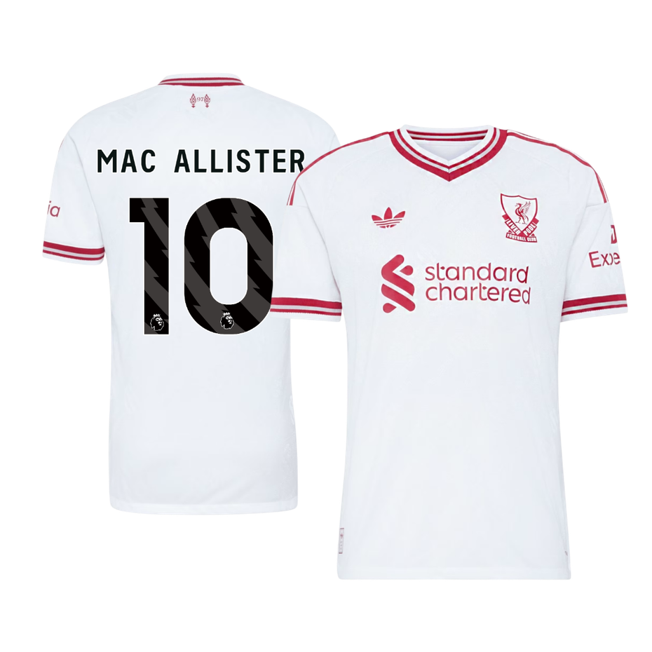 Męska koszulka Liverpoolu wyjazdowa MAC ALLISTER #10 wersja zawodnicza 2026/27