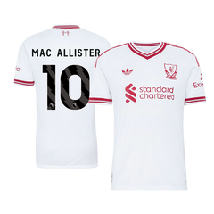 Męska koszulka Liverpoolu wyjazdowa MAC ALLISTER #10 wersja zawodnicza 2026/27