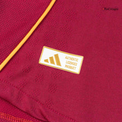 Męska Koszulka Domowa Roma Wersja Piłkarska 2025/26 - Slim Fit