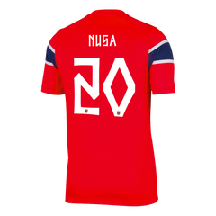 Męska koszulka Norwegii domowa NUSA #20 – Mundial 2026