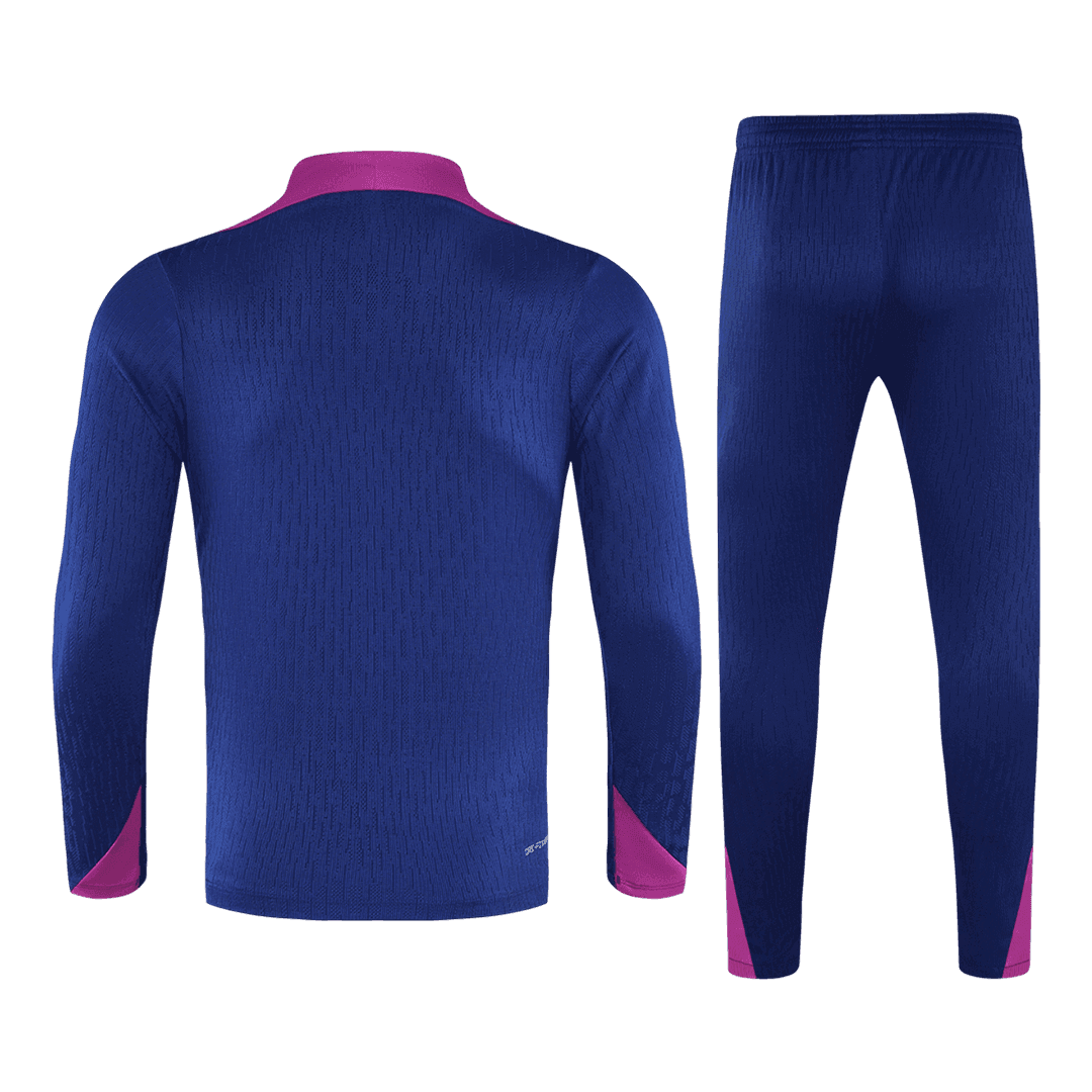 Męski Zestaw Treningowy Barcelona (Kurtka+Spodnie) 2025/26 - Topowe Koszulki Pilkarskie Sklep Internetowy